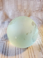 Clear Glass Globe Paperweight