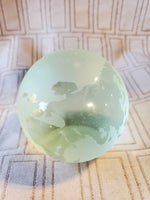 Clear Glass Globe Paperweight