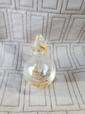 (B) Hand Blown Glass Perfume Bottle