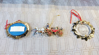 Lot of 3 White House Ornaments