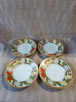 8 Piece Christian Dior "Dior Christmas" Teacup and Saucer Sets