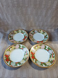 8 Piece Christian Dior "Dior Christmas" Teacup and Saucer Sets