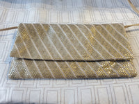 Bronze Tone Beaded Purse