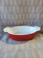 1 QT Oval Stoneware Baking Dish