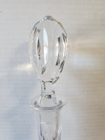 Cut Clear Glass Decanter