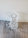 Cut Clear Glass Decanter