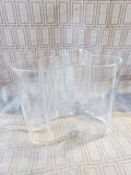 Iitala Alvar Aalto Clear Glass Vase