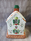 Pfaltzgraff Winterberry Ceramic House Candle Votive