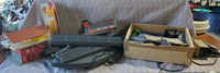 Large Lot of Model Train Station Pieces