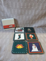 Set of 6 Pimpernel "Assorted Christmas" Coasters