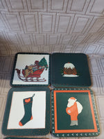 Set of 6 Pimpernel "Assorted Christmas" Coasters