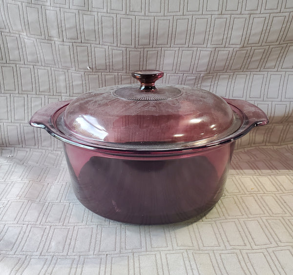 Corning Vision Cranberry 5L Dutch Oven