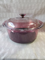 Corning Vision Cranberry 5L Dutch Oven