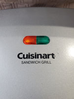 Cuisinart Sandwich Grill WM-SW2N WORKS