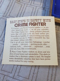 Vintage Crime Fighter Engraving Pen