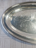 WM. A. Rogers Silverplate Oblong Serving Tray