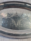 WM. A. Rogers Silverplate Oblong Serving Tray