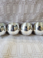 Set of 10 WM. A. Rogers Silverplate Roly Poly Cups