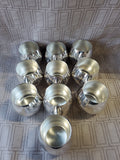 Set of 10 WM. A. Rogers Silverplate Roly Poly Cups