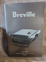 Breville Panini Grill Model No. TG425XL WORKS