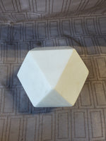 Carved Stone Geometric Shape Paperweight