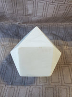 Carved Stone Geometric Shape Paperweight