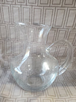 Clear Glass Pitcher