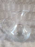 Clear Glass Pitcher