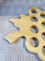 Wooden Grape Bunch Trivet