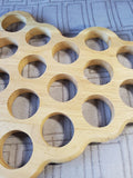 Wooden Grape Bunch Trivet