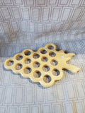 Wooden Grape Bunch Trivet