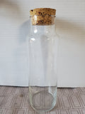 Pair of Clear Glass Apothecary Jars