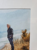 Man Looking at Beach Print