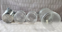 (B) Lot of Assorted Kitchen Pantry Storage Canisters