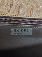 Scepi Made in Italy Genuine Leather Shoulder Bag