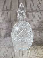 Clear Glass Pineapple Trinket Dish