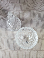 Clear Glass Pineapple Trinket Dish