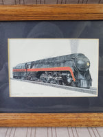 Signed Norfolk and Western Print by Michael Scott Kent