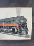 Signed Norfolk and Western Print by Michael Scott Kent