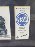 Signed Norfolk and Western Print by Michael Scott Kent