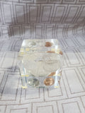 Vintage Lucite U.S. Coin Paperweight