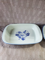 Pair of Pfaltzgraff "Yorktowne" Baking Dishes