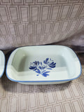 Pair of Pfaltzgraff "Yorktowne" Baking Dishes