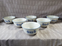 Set of 6 Pfaltzgraff "Yorktowne" Soup/Cereal Bowls (2 SETS AVAILABLE PRICED INDIVIDUALLY AT $20 EACH)