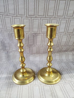 Pair of Brass Candlestick Holders