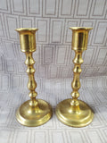 Pair of Brass Candlestick Holders