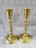 Pair of Brass Candlestick Holders