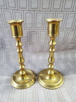 Pair of Brass Candlestick Holders