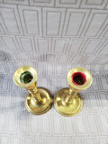 Pair of Brass Candlestick Holders