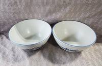 Pair of Pfaltzgraff "Yorktowne" Medium Mixing Bowls